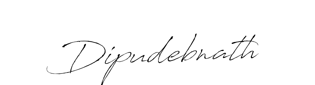 Use a signature maker to create a handwritten signature online. With this signature software, you can design (Antro_Vectra) your own signature for name Dipudebnath. Dipudebnath signature style 6 images and pictures png