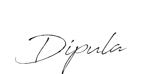 Use a signature maker to create a handwritten signature online. With this signature software, you can design (Antro_Vectra) your own signature for name Dipula. Dipula signature style 6 images and pictures png