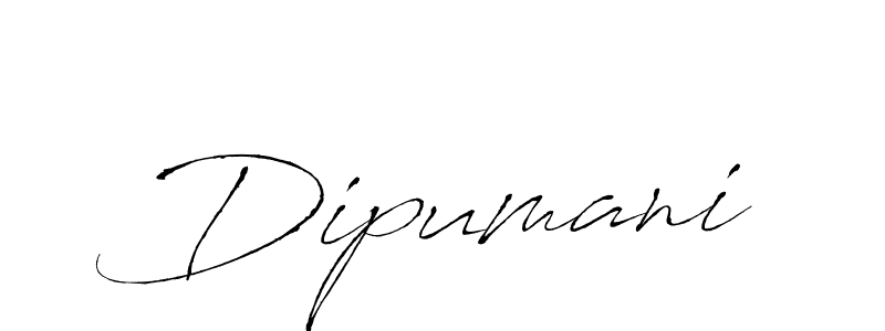 How to make Dipumani name signature. Use Antro_Vectra style for creating short signs online. This is the latest handwritten sign. Dipumani signature style 6 images and pictures png
