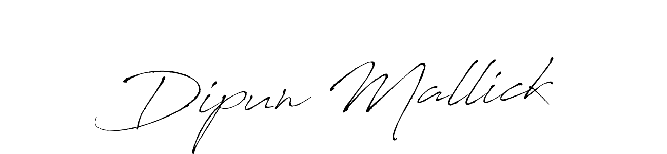 Also we have Dipun Mallick name is the best signature style. Create professional handwritten signature collection using Antro_Vectra autograph style. Dipun Mallick signature style 6 images and pictures png