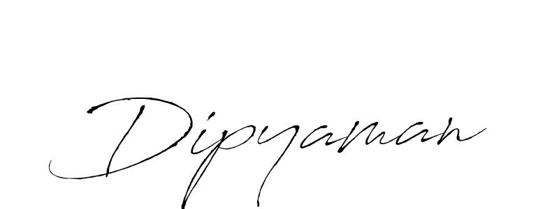 How to make Dipyaman signature? Antro_Vectra is a professional autograph style. Create handwritten signature for Dipyaman name. Dipyaman signature style 6 images and pictures png