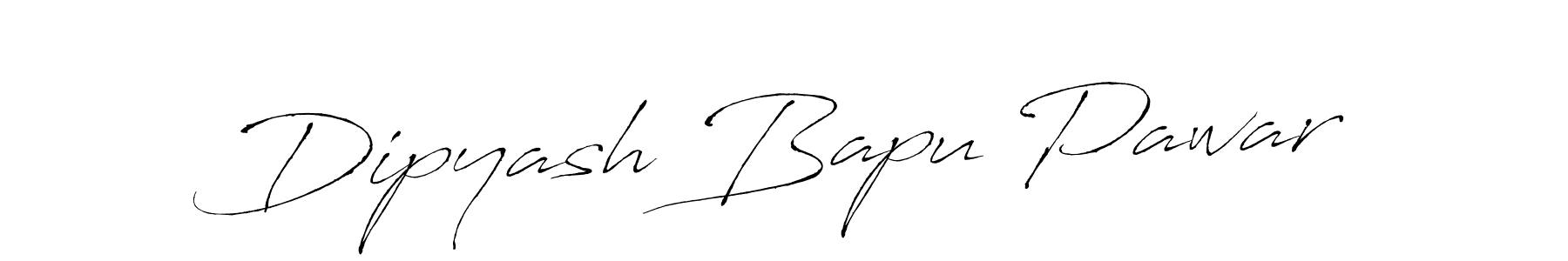 Also we have Dipyash Bapu Pawar name is the best signature style. Create professional handwritten signature collection using Antro_Vectra autograph style. Dipyash Bapu Pawar signature style 6 images and pictures png