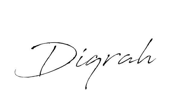 Best and Professional Signature Style for Diqrah. Antro_Vectra Best Signature Style Collection. Diqrah signature style 6 images and pictures png