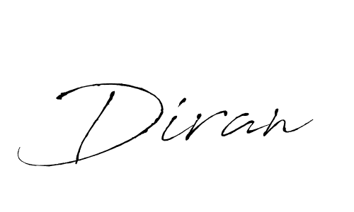 Make a beautiful signature design for name Diran. With this signature (Antro_Vectra) style, you can create a handwritten signature for free. Diran signature style 6 images and pictures png