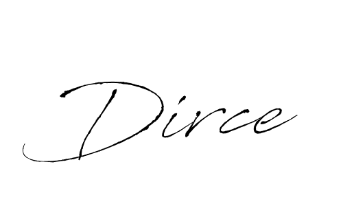 How to make Dirce signature? Antro_Vectra is a professional autograph style. Create handwritten signature for Dirce name. Dirce signature style 6 images and pictures png