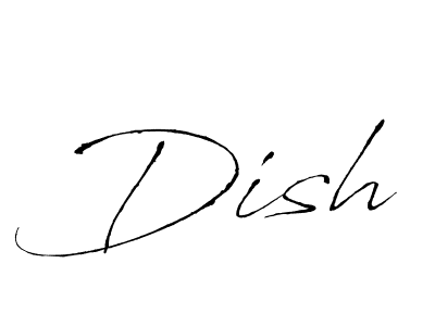 Create a beautiful signature design for name Dish. With this signature (Antro_Vectra) fonts, you can make a handwritten signature for free. Dish signature style 6 images and pictures png