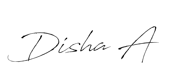 Also we have Disha A name is the best signature style. Create professional handwritten signature collection using Antro_Vectra autograph style. Disha A signature style 6 images and pictures png