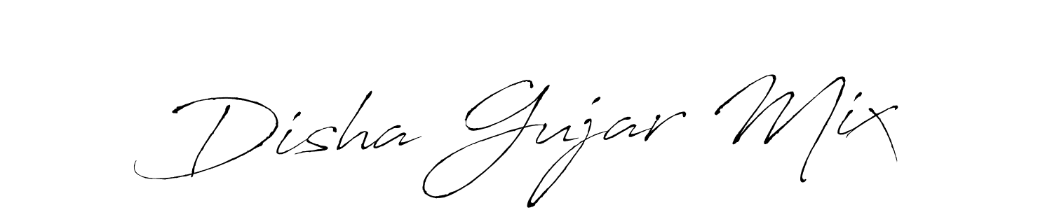 Use a signature maker to create a handwritten signature online. With this signature software, you can design (Antro_Vectra) your own signature for name Disha Gujar Mix. Disha Gujar Mix signature style 6 images and pictures png