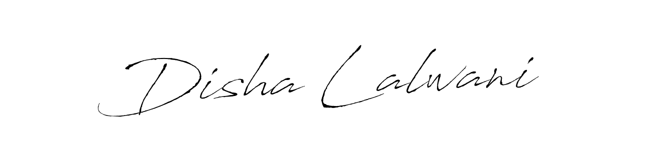 You should practise on your own different ways (Antro_Vectra) to write your name (Disha Lalwani) in signature. don't let someone else do it for you. Disha Lalwani signature style 6 images and pictures png