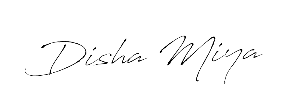 Use a signature maker to create a handwritten signature online. With this signature software, you can design (Antro_Vectra) your own signature for name Disha Miya. Disha Miya signature style 6 images and pictures png