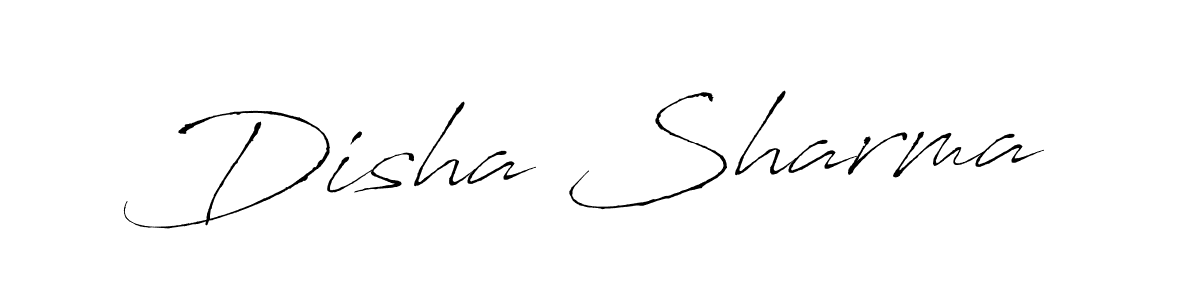 Also we have Disha Sharma name is the best signature style. Create professional handwritten signature collection using Antro_Vectra autograph style. Disha Sharma signature style 6 images and pictures png