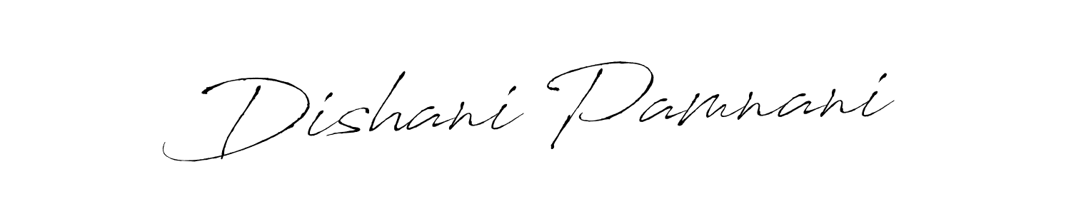 It looks lik you need a new signature style for name Dishani Pamnani. Design unique handwritten (Antro_Vectra) signature with our free signature maker in just a few clicks. Dishani Pamnani signature style 6 images and pictures png