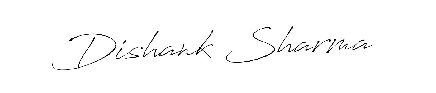 How to Draw Dishank Sharma signature style? Antro_Vectra is a latest design signature styles for name Dishank Sharma. Dishank Sharma signature style 6 images and pictures png