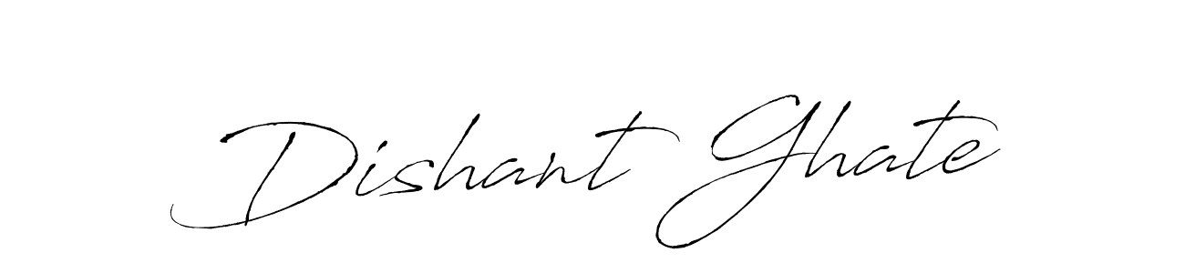 This is the best signature style for the Dishant Ghate name. Also you like these signature font (Antro_Vectra). Mix name signature. Dishant Ghate signature style 6 images and pictures png
