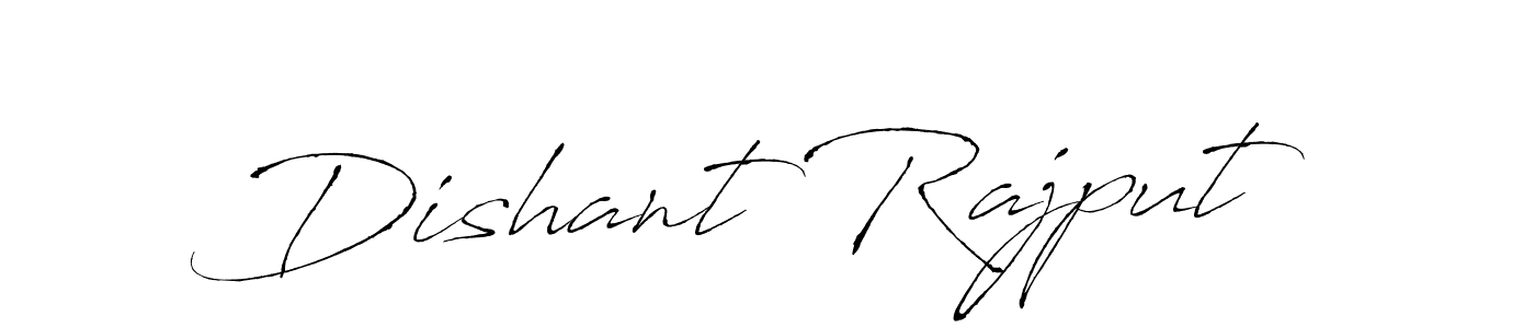 You should practise on your own different ways (Antro_Vectra) to write your name (Dishant Rajput) in signature. don't let someone else do it for you. Dishant Rajput signature style 6 images and pictures png