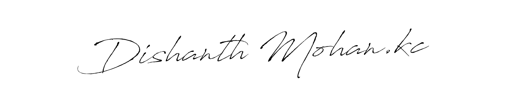 This is the best signature style for the Dishanth Mohan.kc name. Also you like these signature font (Antro_Vectra). Mix name signature. Dishanth Mohan.kc signature style 6 images and pictures png