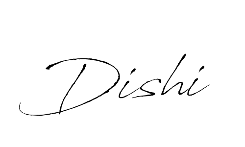Design your own signature with our free online signature maker. With this signature software, you can create a handwritten (Antro_Vectra) signature for name Dishi. Dishi signature style 6 images and pictures png