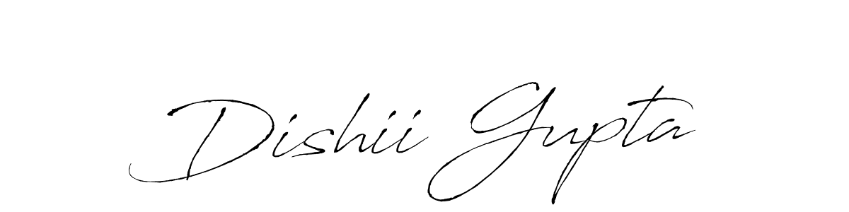Also You can easily find your signature by using the search form. We will create Dishii Gupta name handwritten signature images for you free of cost using Antro_Vectra sign style. Dishii Gupta signature style 6 images and pictures png