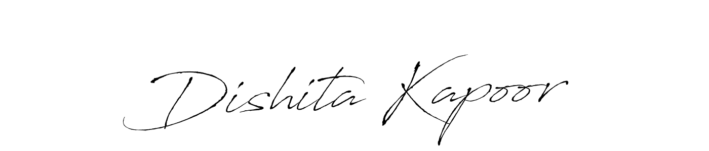 You should practise on your own different ways (Antro_Vectra) to write your name (Dishita Kapoor) in signature. don't let someone else do it for you. Dishita Kapoor signature style 6 images and pictures png