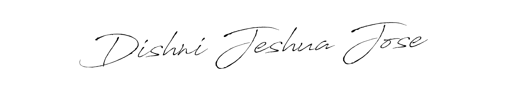 How to make Dishni Jeshua Jose signature? Antro_Vectra is a professional autograph style. Create handwritten signature for Dishni Jeshua Jose name. Dishni Jeshua Jose signature style 6 images and pictures png