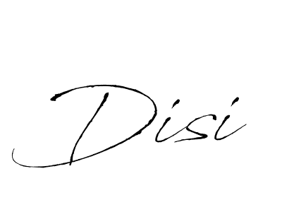 How to make Disi name signature. Use Antro_Vectra style for creating short signs online. This is the latest handwritten sign. Disi signature style 6 images and pictures png