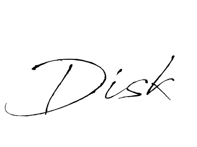 Similarly Antro_Vectra is the best handwritten signature design. Signature creator online .You can use it as an online autograph creator for name Disk. Disk signature style 6 images and pictures png