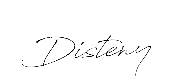 Create a beautiful signature design for name Disteny. With this signature (Antro_Vectra) fonts, you can make a handwritten signature for free. Disteny signature style 6 images and pictures png