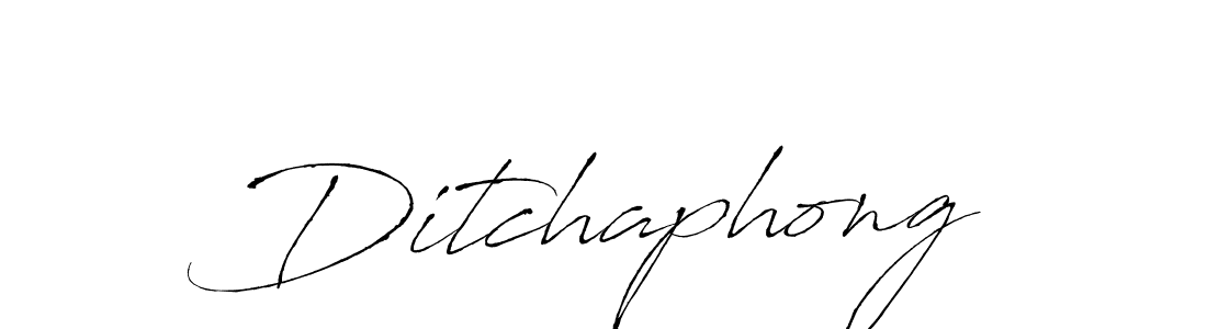 Also we have Ditchaphong name is the best signature style. Create professional handwritten signature collection using Antro_Vectra autograph style. Ditchaphong signature style 6 images and pictures png