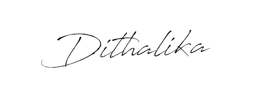 You should practise on your own different ways (Antro_Vectra) to write your name (Dithalika) in signature. don't let someone else do it for you. Dithalika signature style 6 images and pictures png