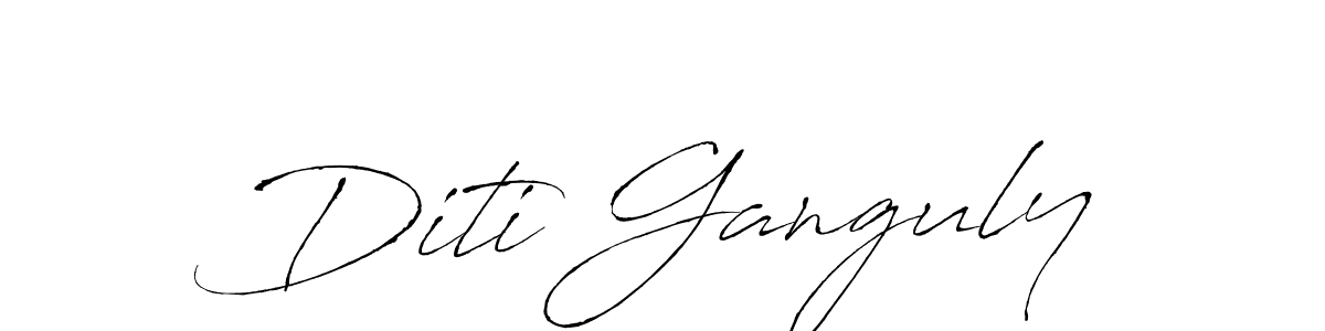 Also we have Diti Ganguly name is the best signature style. Create professional handwritten signature collection using Antro_Vectra autograph style. Diti Ganguly signature style 6 images and pictures png