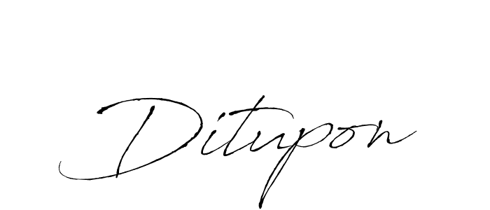 Also You can easily find your signature by using the search form. We will create Ditupon name handwritten signature images for you free of cost using Antro_Vectra sign style. Ditupon signature style 6 images and pictures png