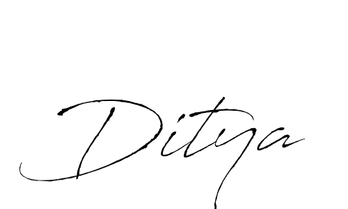 Ditya stylish signature style. Best Handwritten Sign (Antro_Vectra) for my name. Handwritten Signature Collection Ideas for my name Ditya. Ditya signature style 6 images and pictures png