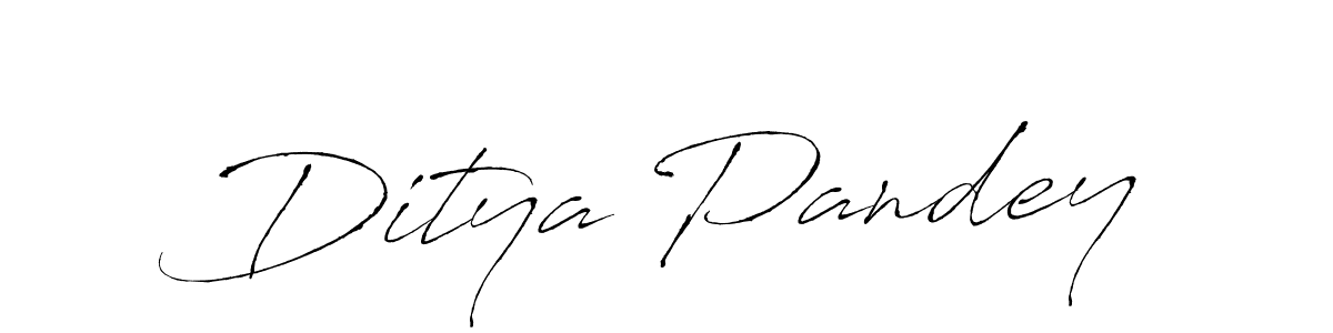 Also we have Ditya Pandey name is the best signature style. Create professional handwritten signature collection using Antro_Vectra autograph style. Ditya Pandey signature style 6 images and pictures png