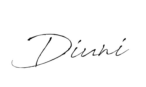This is the best signature style for the Diuni name. Also you like these signature font (Antro_Vectra). Mix name signature. Diuni signature style 6 images and pictures png