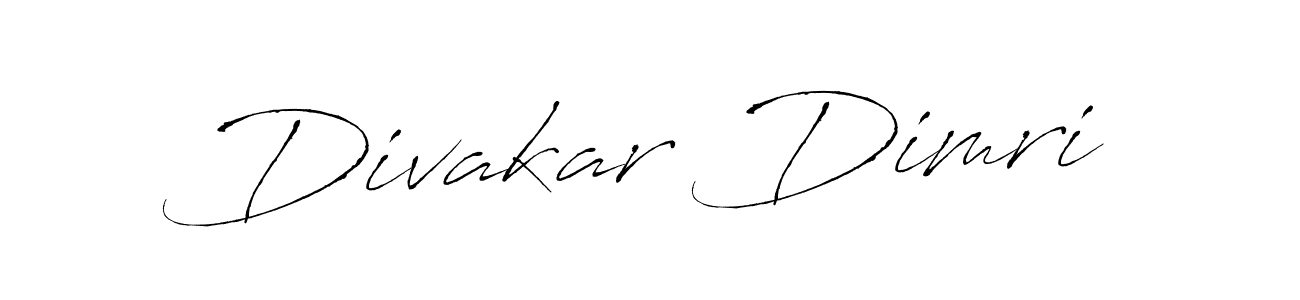 How to make Divakar Dimri signature? Antro_Vectra is a professional autograph style. Create handwritten signature for Divakar Dimri name. Divakar Dimri signature style 6 images and pictures png