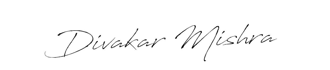 How to make Divakar Mishra signature? Antro_Vectra is a professional autograph style. Create handwritten signature for Divakar Mishra name. Divakar Mishra signature style 6 images and pictures png