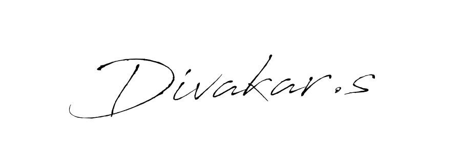You should practise on your own different ways (Antro_Vectra) to write your name (Divakar.s) in signature. don't let someone else do it for you. Divakar.s signature style 6 images and pictures png