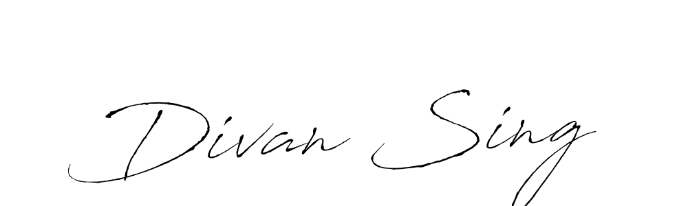 Make a beautiful signature design for name Divan Sing. Use this online signature maker to create a handwritten signature for free. Divan Sing signature style 6 images and pictures png