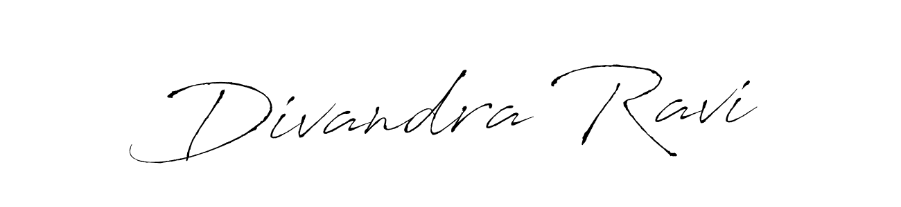 How to make Divandra Ravi signature? Antro_Vectra is a professional autograph style. Create handwritten signature for Divandra Ravi name. Divandra Ravi signature style 6 images and pictures png