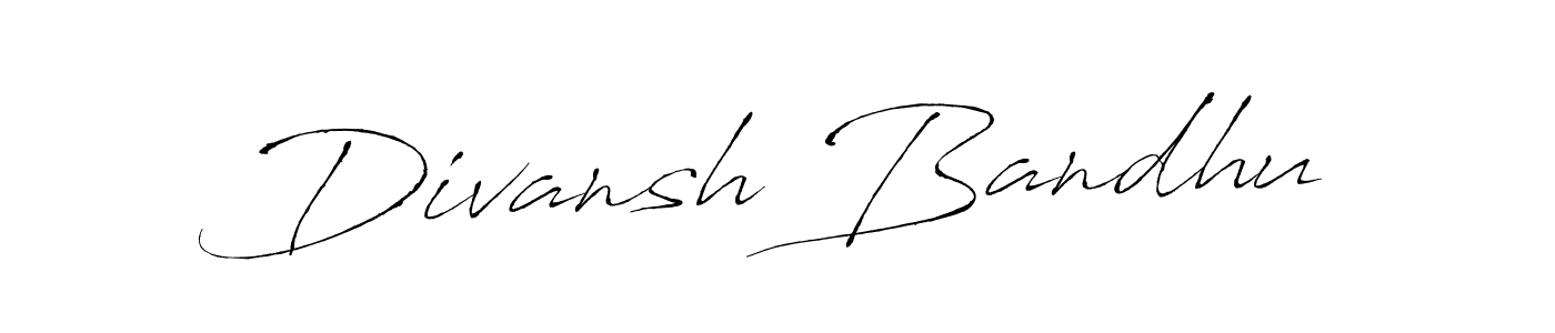 Also You can easily find your signature by using the search form. We will create Divansh Bandhu name handwritten signature images for you free of cost using Antro_Vectra sign style. Divansh Bandhu signature style 6 images and pictures png