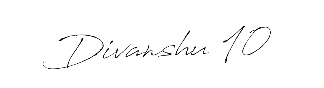 It looks lik you need a new signature style for name Divanshu 10. Design unique handwritten (Antro_Vectra) signature with our free signature maker in just a few clicks. Divanshu 10 signature style 6 images and pictures png