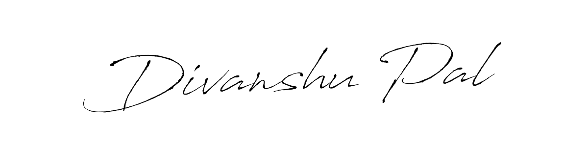 How to make Divanshu Pal signature? Antro_Vectra is a professional autograph style. Create handwritten signature for Divanshu Pal name. Divanshu Pal signature style 6 images and pictures png