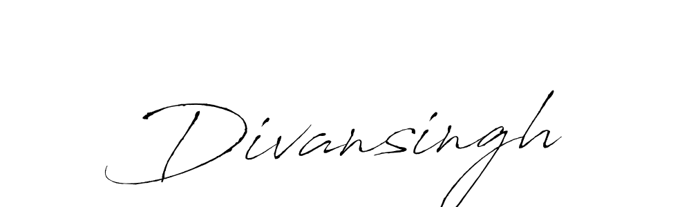 Design your own signature with our free online signature maker. With this signature software, you can create a handwritten (Antro_Vectra) signature for name Divansingh. Divansingh signature style 6 images and pictures png