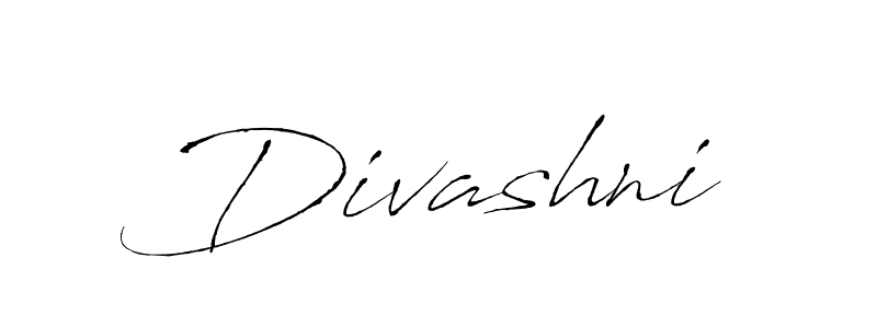 Design your own signature with our free online signature maker. With this signature software, you can create a handwritten (Antro_Vectra) signature for name Divashni. Divashni signature style 6 images and pictures png