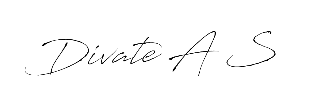 How to Draw Divate A S signature style? Antro_Vectra is a latest design signature styles for name Divate A S. Divate A S signature style 6 images and pictures png