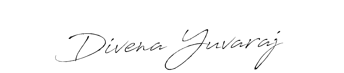 Also we have Divena Yuvaraj name is the best signature style. Create professional handwritten signature collection using Antro_Vectra autograph style. Divena Yuvaraj signature style 6 images and pictures png