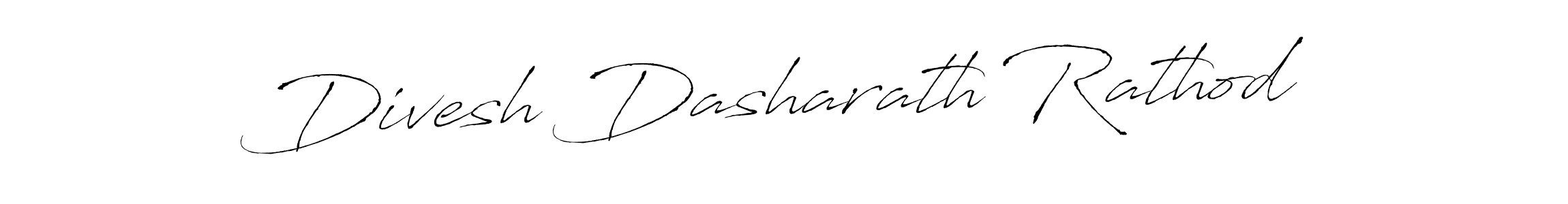 How to make Divesh Dasharath Rathod signature? Antro_Vectra is a professional autograph style. Create handwritten signature for Divesh Dasharath Rathod name. Divesh Dasharath Rathod signature style 6 images and pictures png