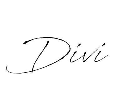 You should practise on your own different ways (Antro_Vectra) to write your name (Divi) in signature. don't let someone else do it for you. Divi signature style 6 images and pictures png