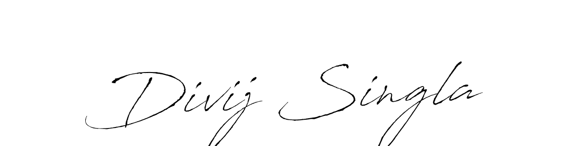 Once you've used our free online signature maker to create your best signature Antro_Vectra style, it's time to enjoy all of the benefits that Divij Singla name signing documents. Divij Singla signature style 6 images and pictures png