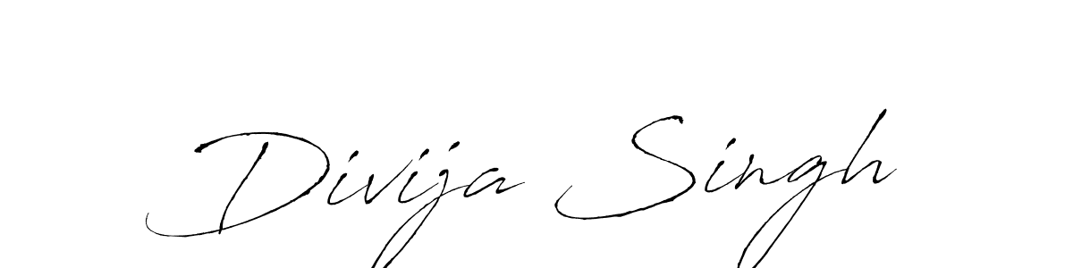 Use a signature maker to create a handwritten signature online. With this signature software, you can design (Antro_Vectra) your own signature for name Divija Singh. Divija Singh signature style 6 images and pictures png